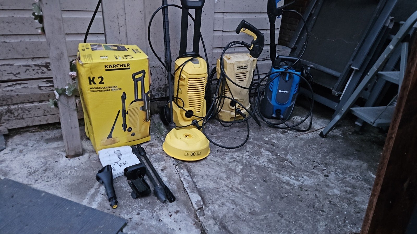 Kärcher K2    3 hogedrukreinigers, Ophalen, Gebruikt, Overige typen
