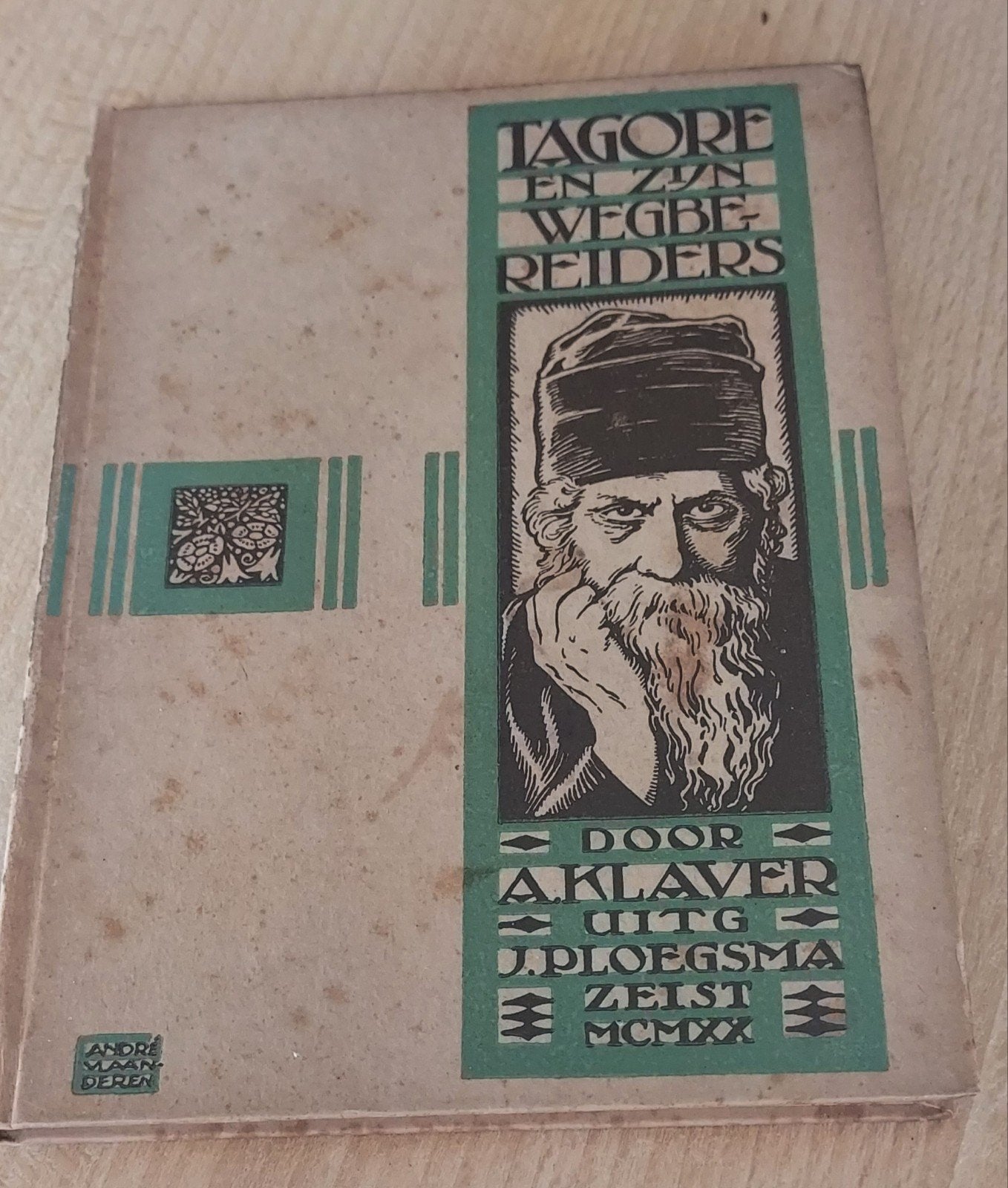 Tagore en zijn wegbereiders (1920) - A. Klaver, Antiek en Kunst, Ophalen of Verzenden