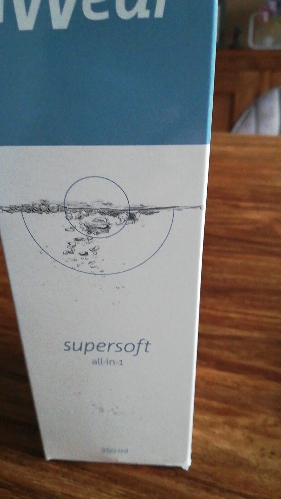 Iwear supersoft all-in-1 lenzenvloeistof 350ml, Ophalen, Nieuw, Overige typen