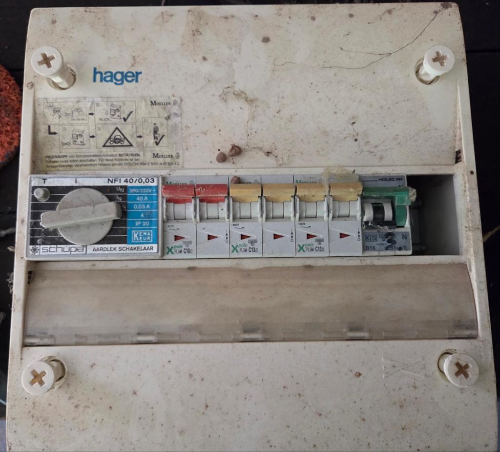 2 hager groepenkasten, Doe-het-zelf en Verbouw, Ophalen of Verzenden, Overige typen