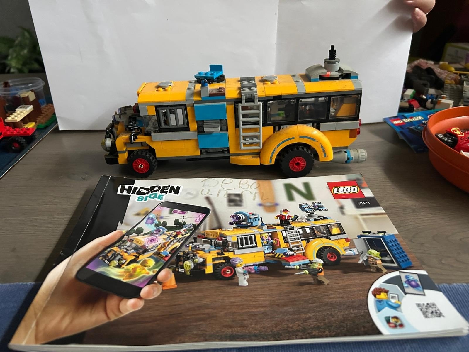 LEGO Hidden Side 70423 Paranormale Interceptiebus 3000, Ophalen, Zo goed als nieuw