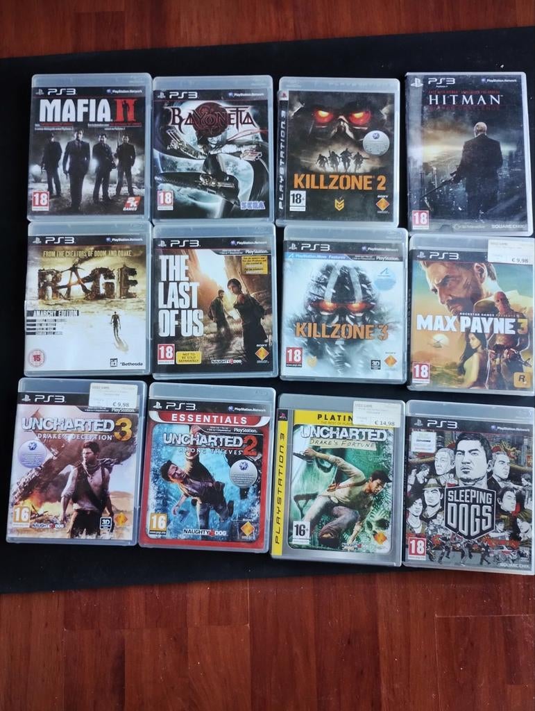 PS3 Games: Mafia II, The Last of Us, Uncharted, Batman, Ophalen of Verzenden, Gebruikt, Avontuur en Actie, Vanaf 18 jaar