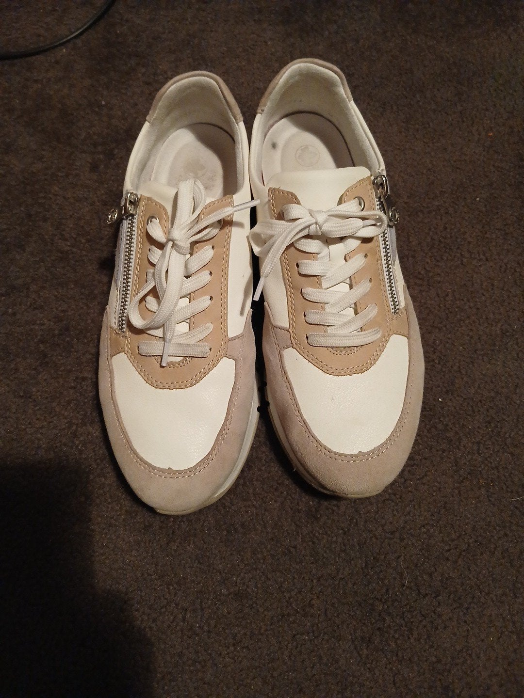 Rieker sneakers maat 43 - Zo goed als nieuw, Ophalen, Wit, Rieker, Sneakers of Gympen