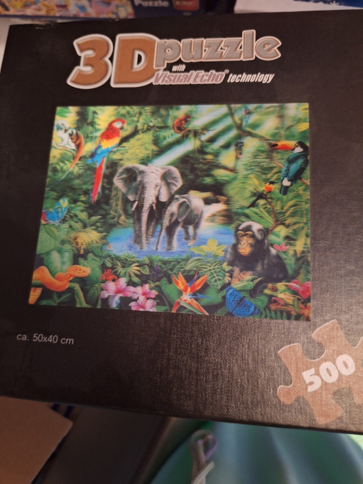 3d puzzel compleet 1x gemaakt., Ophalen, 500 t/m 1500 stukjes, Zo goed als nieuw, Rubik's of 3D-puzzel