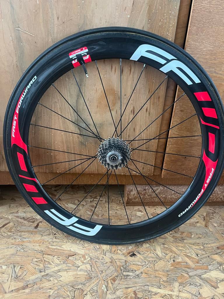 FFWD F6R Carbon Wielset - Racefiets 700c, Wiel, Ophalen of Verzenden, Zo goed als nieuw, Racefiets