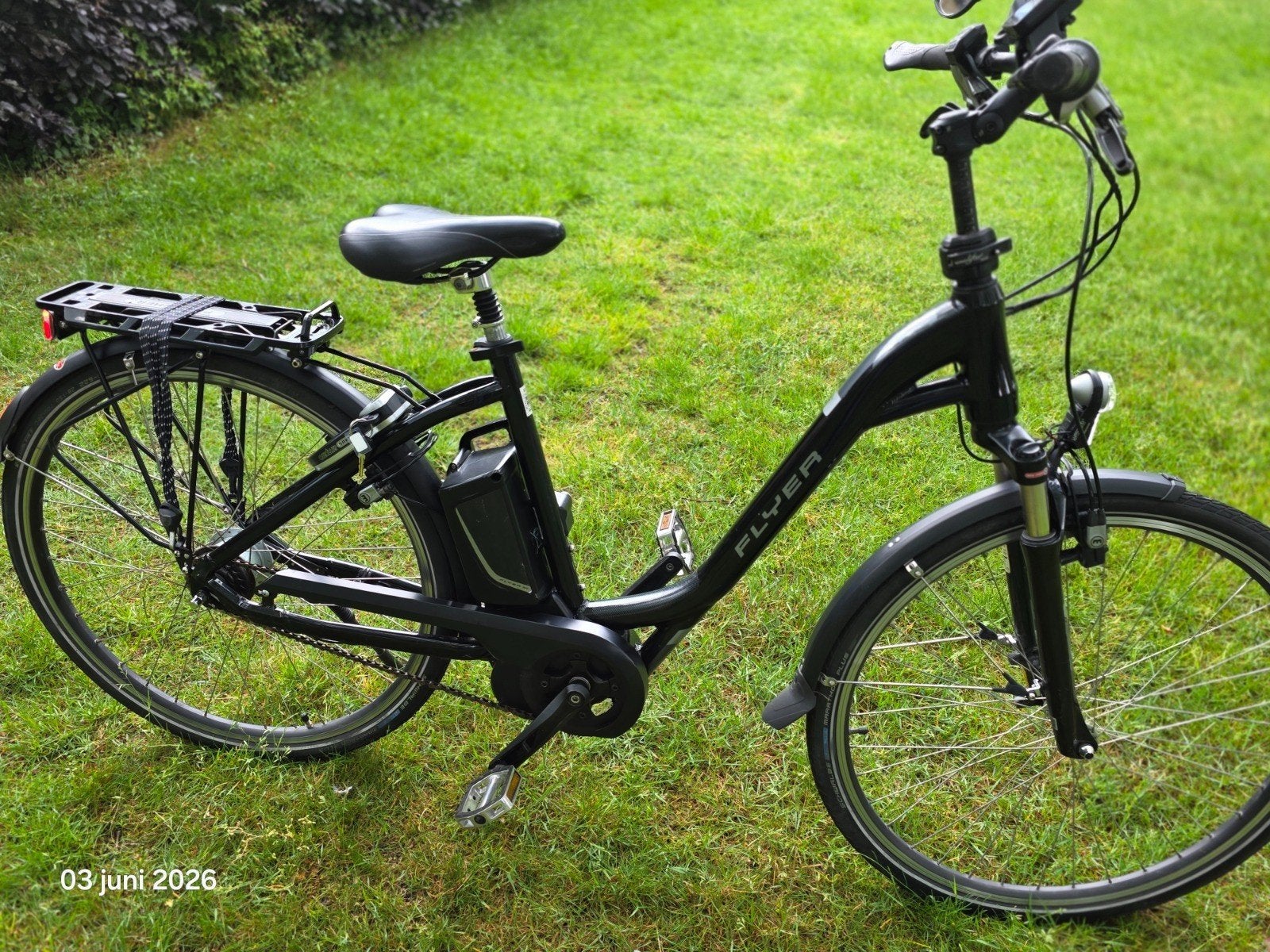 Elektrische damesfiets Flyer T+ Middenmotor Compleet, 51 tot 55 cm, Ophalen, Zo goed als nieuw, Overige merken