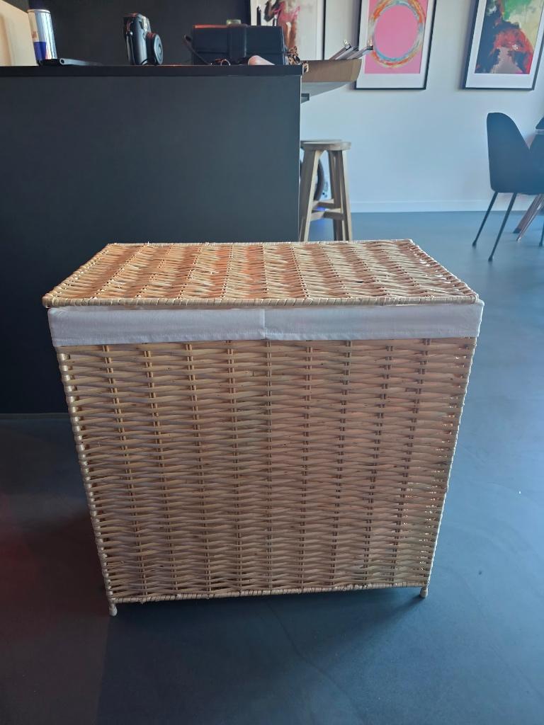 IKEA NATTGIBBA Wasmand (RIET), Huis en Inrichting, Ophalen, Zo goed als nieuw, Bruin, Overige typen