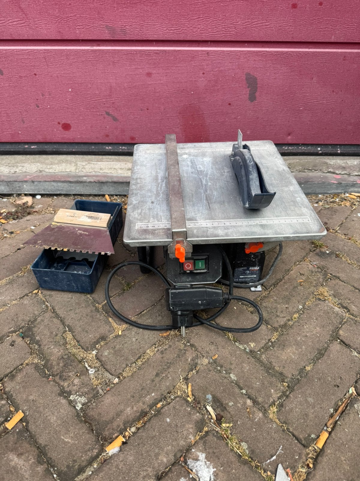Tegelsnijder, Doe-het-zelf en Verbouw, Ophalen of Verzenden, Zo goed als nieuw