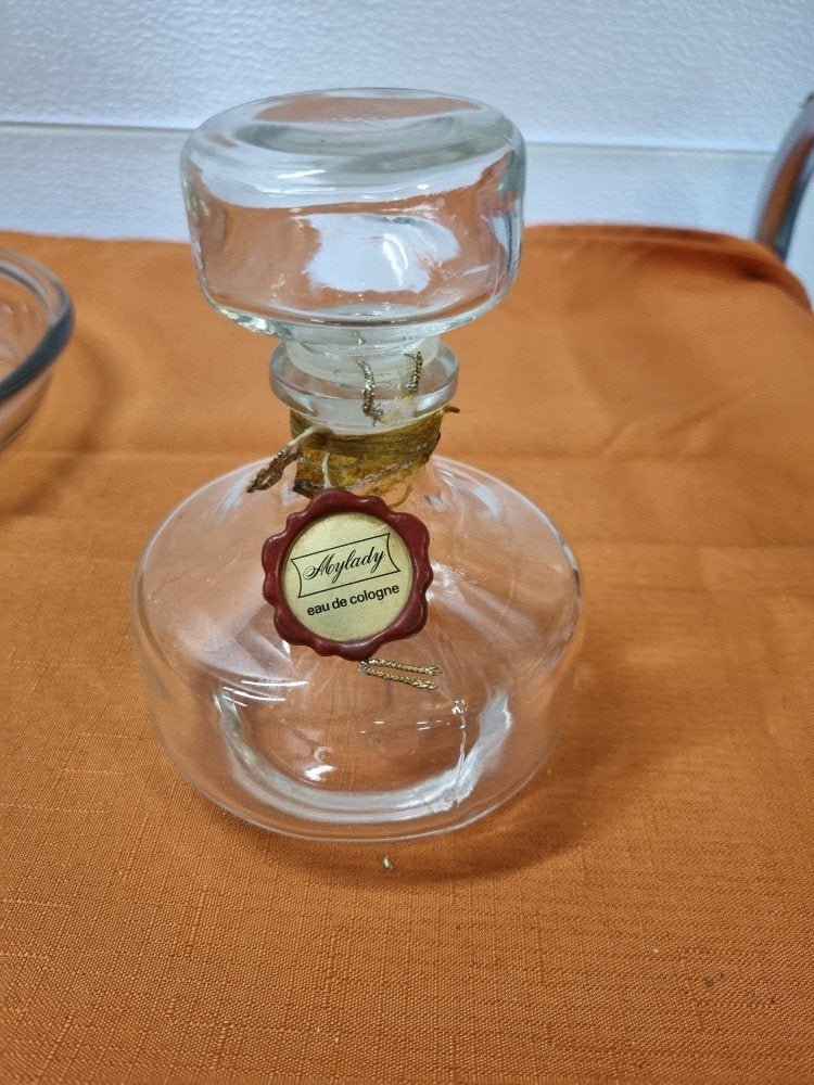 eau de cologne fles vintage glas, Ophalen of Verzenden, 'T Olde Gre-j, Info@toldegrej.nl, Endepoelstraat 20f Didam