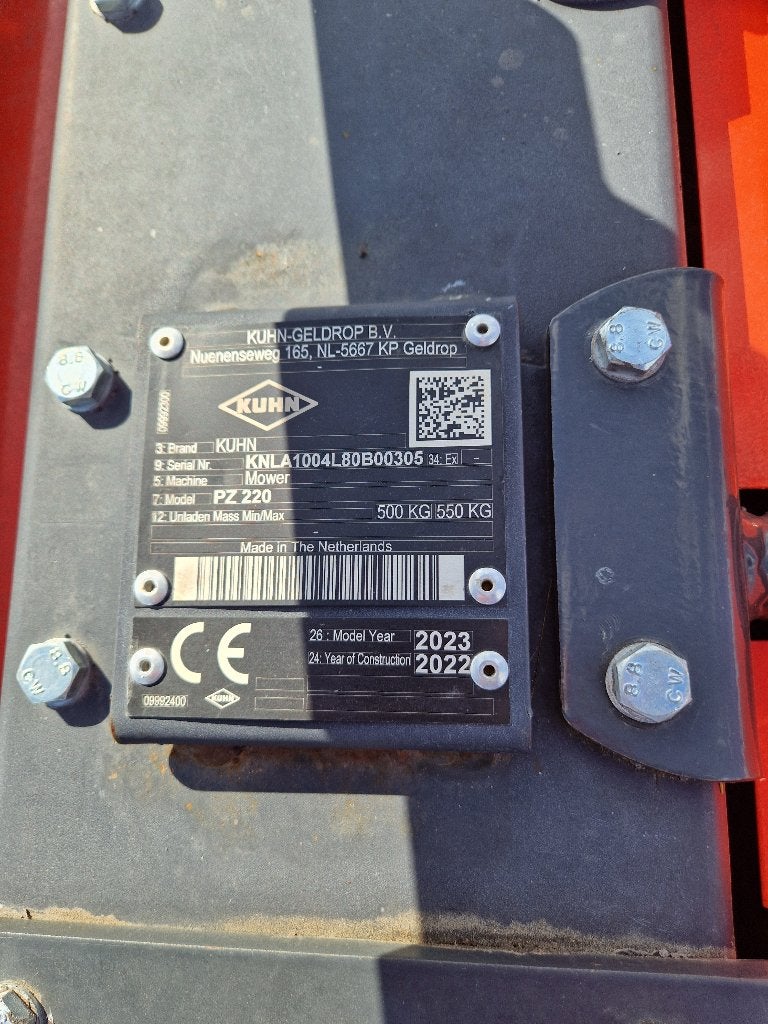 PZ  220  trommelmaaier, Ophalen, Veehouderij, Weidebouw