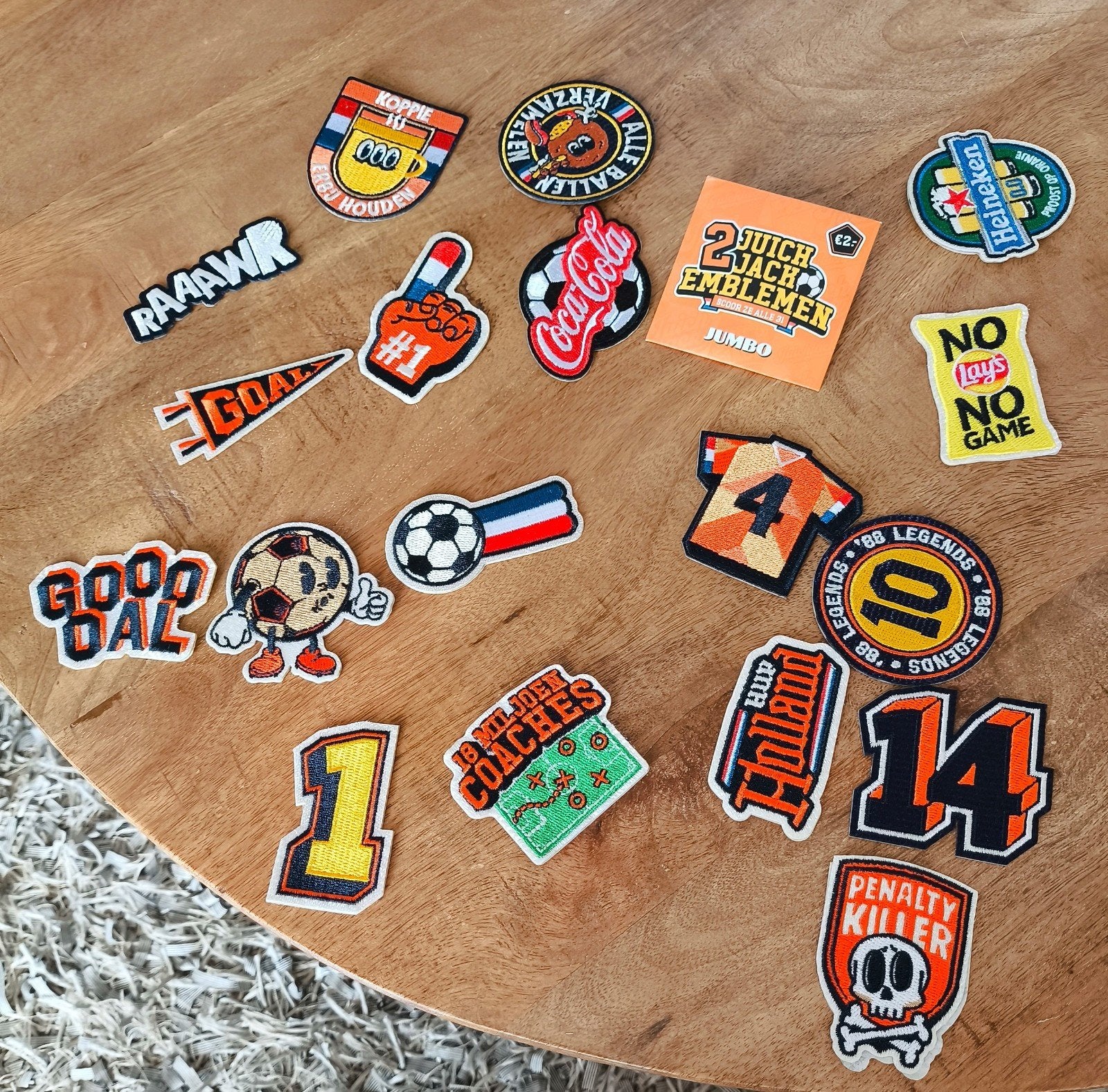 Juich embleem Jumbo, Verzamelen, Supermarktacties, Jumbo, Ophalen of Verzenden