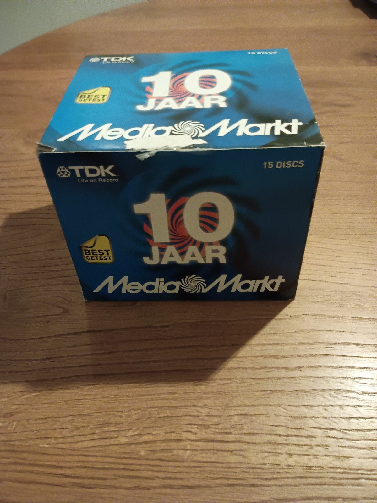 TDK DVD+R 1-16x Speed 4.7GB - 15 Discs MediaMarkt Editie, Op spindel, Ophalen of Verzenden, Dvd, Nieuw