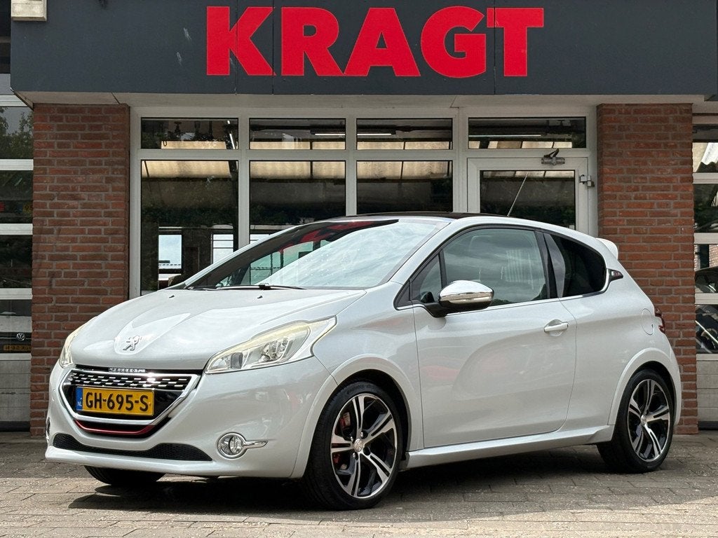 Peugeot 208 GTi 1.6T 220 pk - NL auto - Panoramadak - Halfle, Auto's, Voorwielaandrijving, Euro 5, Gebruikt, Zwart