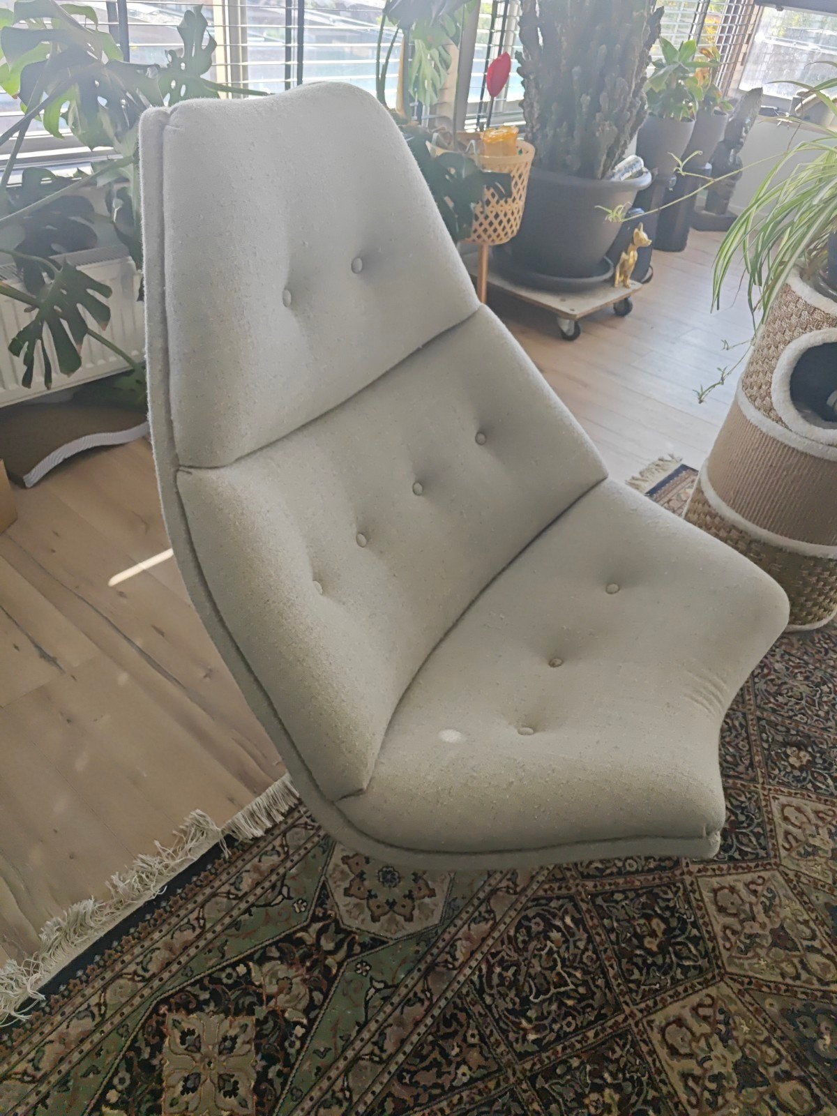 Artifort Draaistoel model F584, Ophalen, Modern, Comfortabel, Gebruikt, Metaal