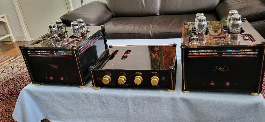 Klasse A exclusiv AUDIO VALVE * Germany, Zo goed als nieuw, 120 watt of meer, Stereo, Ophalen