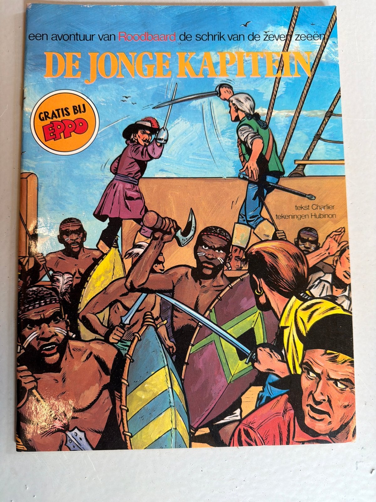 De Jonge Kapitein - Een avontuur van Roodbaard, Boeken, Stripboeken, Eén stripboek, Verzenden, Gelezen