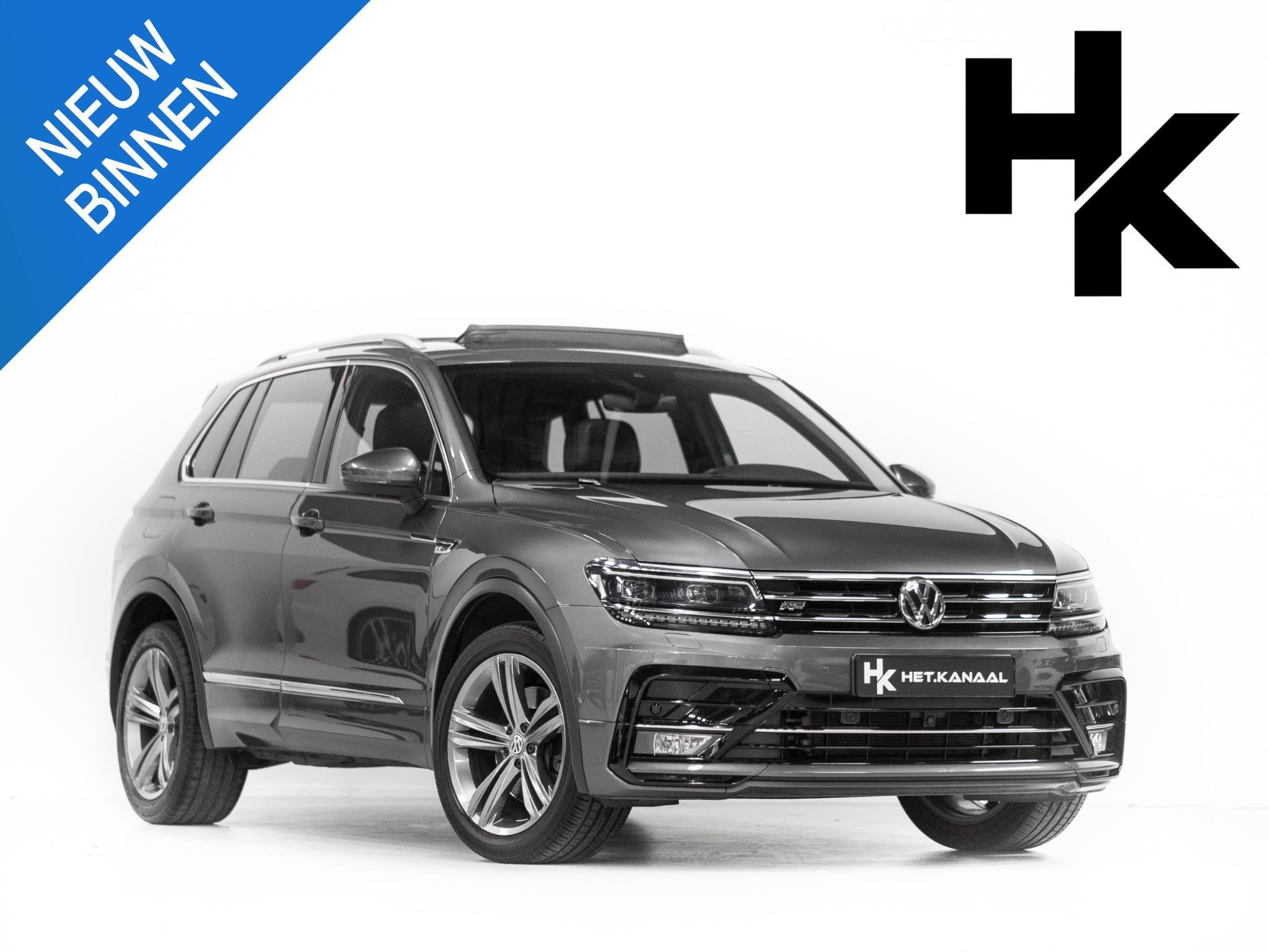 Volkswagen Tiguan 2.0 TSI 4Motion 220PK 3x R-Line Pano Leer, Automatische klimaatregeling, Gebruikt, 4 cilinders, 1984 cc