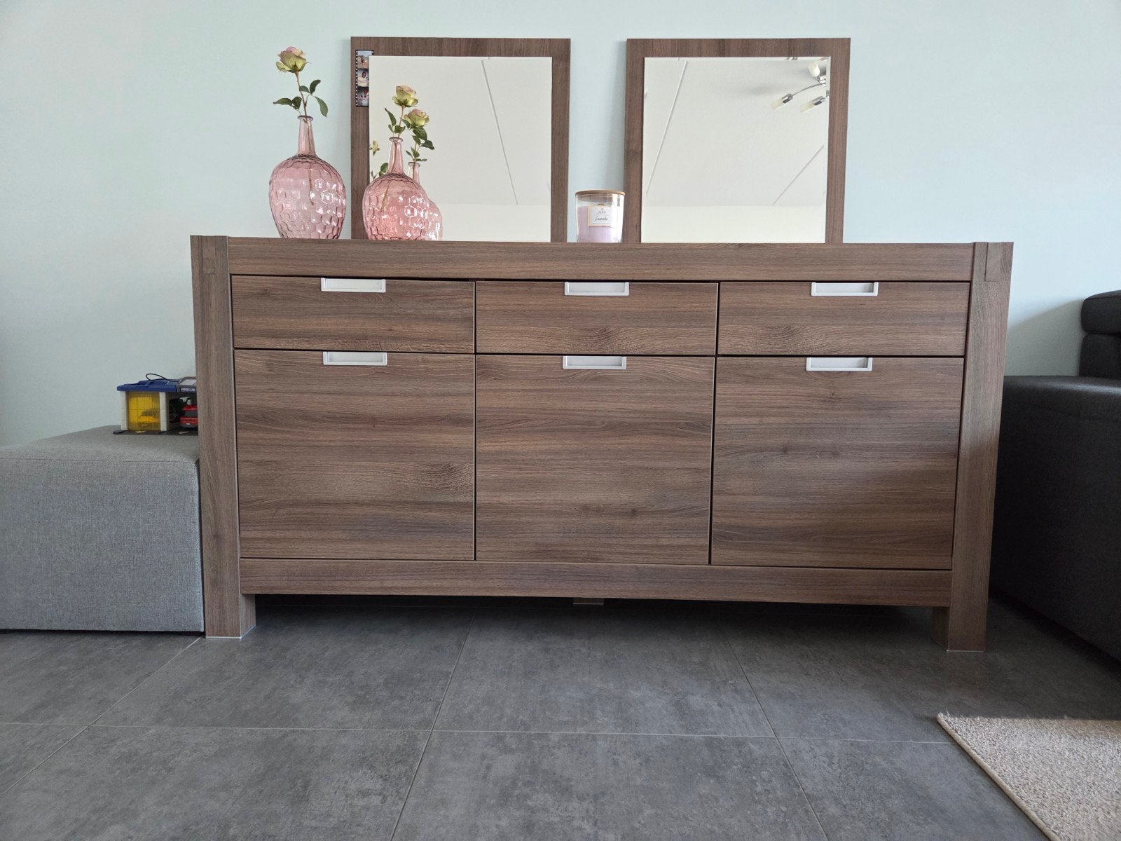 dressoir, tv meubel, eettafel, salontafel en vitrinekast., Ophalen of Verzenden, Zo goed als nieuw, 25 tot 50 cm