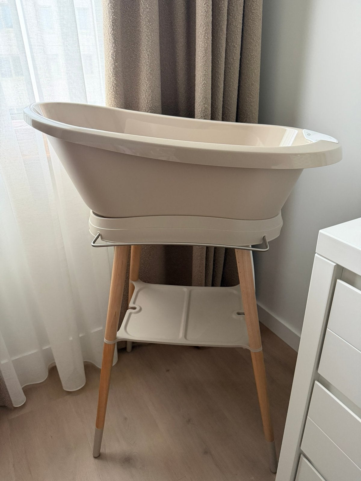 Bebe jou badje + thermostaat, Ophalen of Verzenden, Zo goed als nieuw, Badje, Bébé-jou