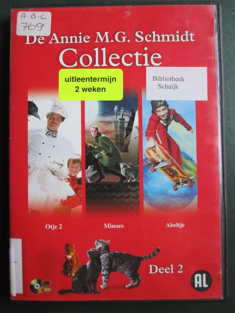 De Annie M.G. Schmidt collectie - deel 2 (3 films op 3 disc), Avontuur, Verzamelbox, Alle leeftijden, Digipak
