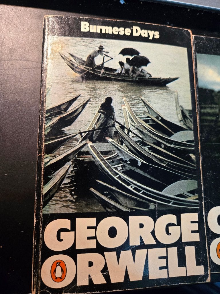 Roman Burmese Days 1977 geschreven door George Orwell., Ophalen, Gelezen, George Orwell