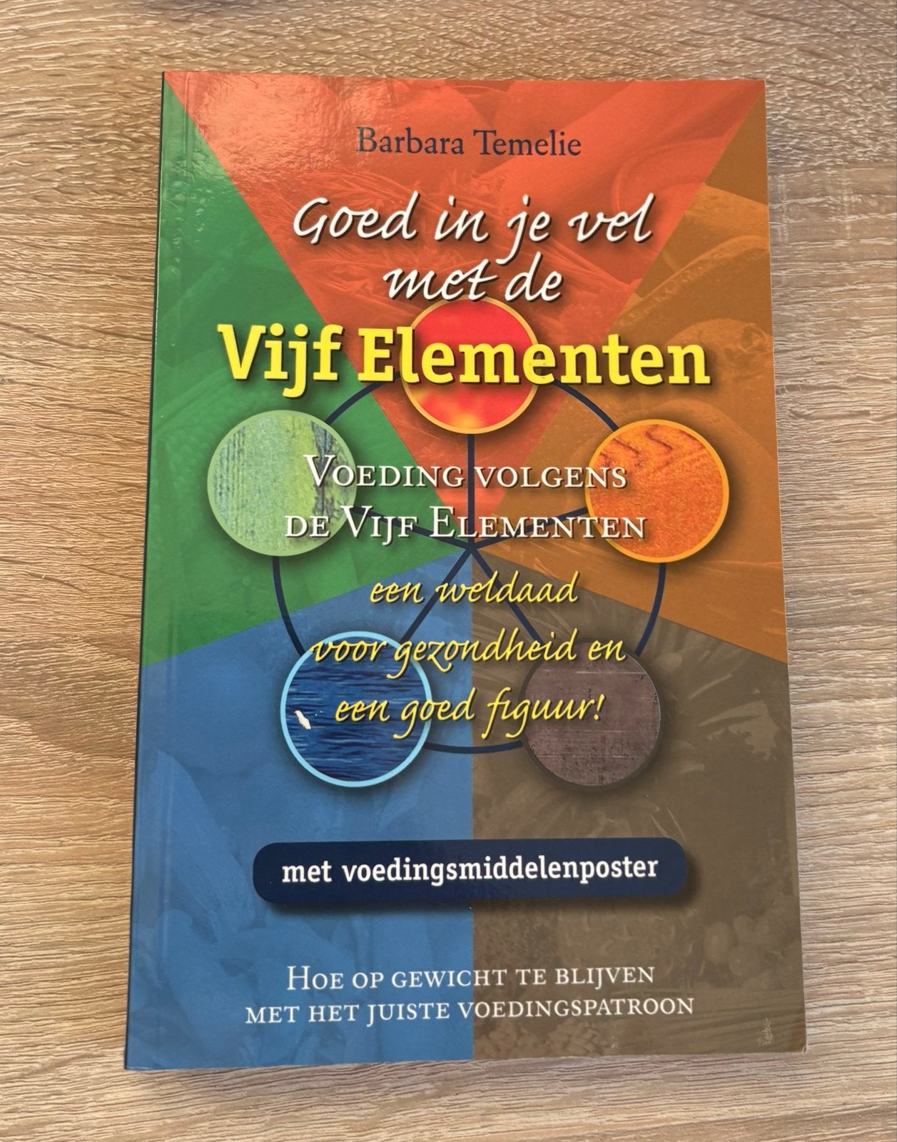 Goed in je vel met de Vijf Elementen - Barbara Temelie, Ophalen of Verzenden, Nieuw, Dieet en Voeding