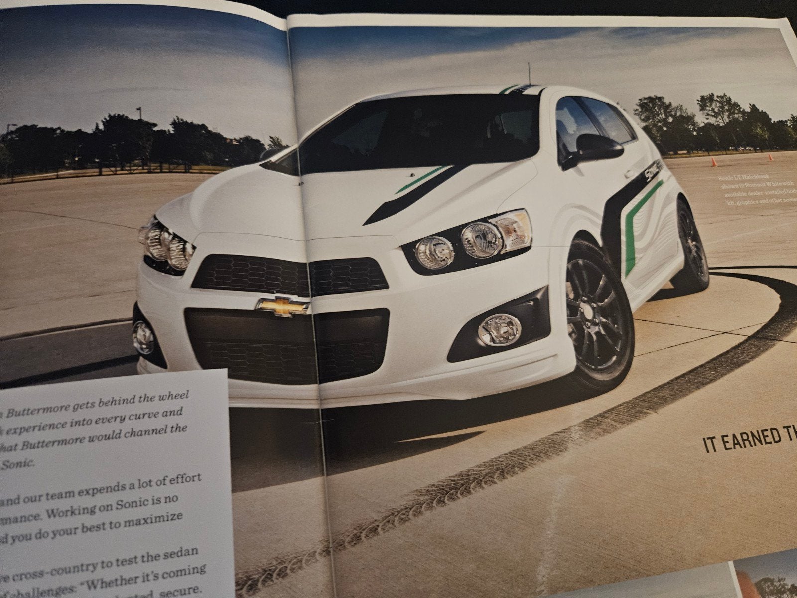Brochure Chevrolet Sonic 2012 USA, Ophalen of Verzenden, Zo goed als nieuw, Chevrolet