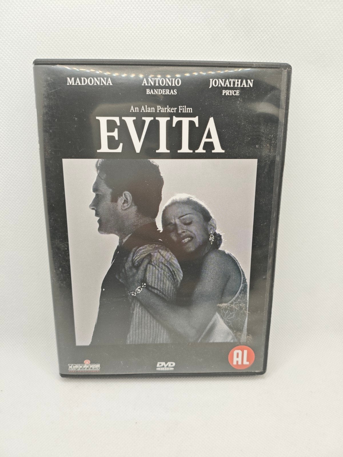 Evita Alan parker dvd, Alle leeftijden, Ophalen of Verzenden, Zo goed als nieuw