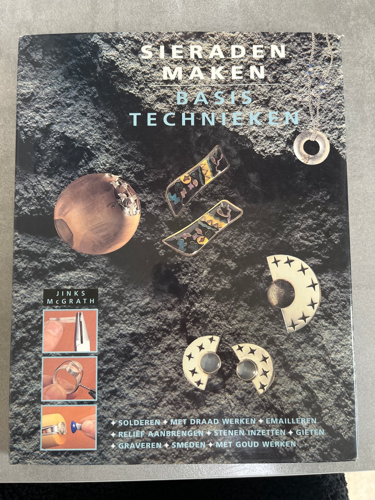 J. MacGrath - Sieraden Maken: Basis Technieken, Ophalen of Verzenden, Zo goed als nieuw, J. MacGrath
