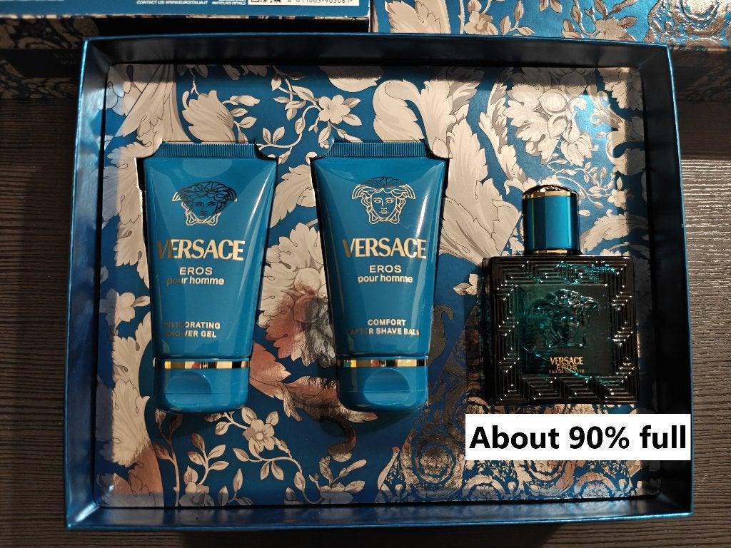 Versace Eros EDT Giftset, Ophalen, Zo goed als nieuw