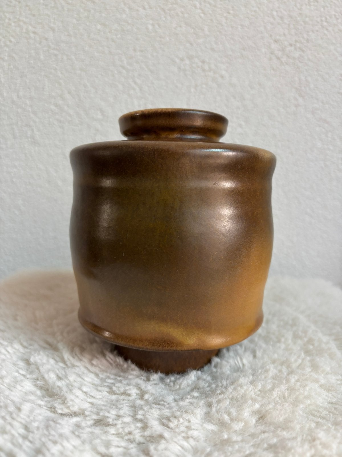 West-Germany vaas Steuler Keramik 14 cm vintage, Ophalen of Verzenden