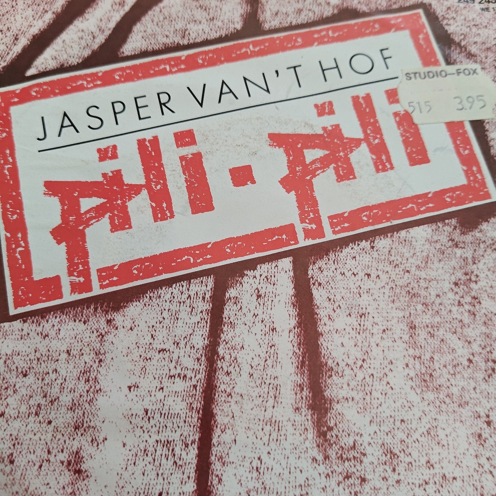 Jasper van 't Hof - pili pili, Ophalen of Verzenden, Gebruikt, 7 inch, EP