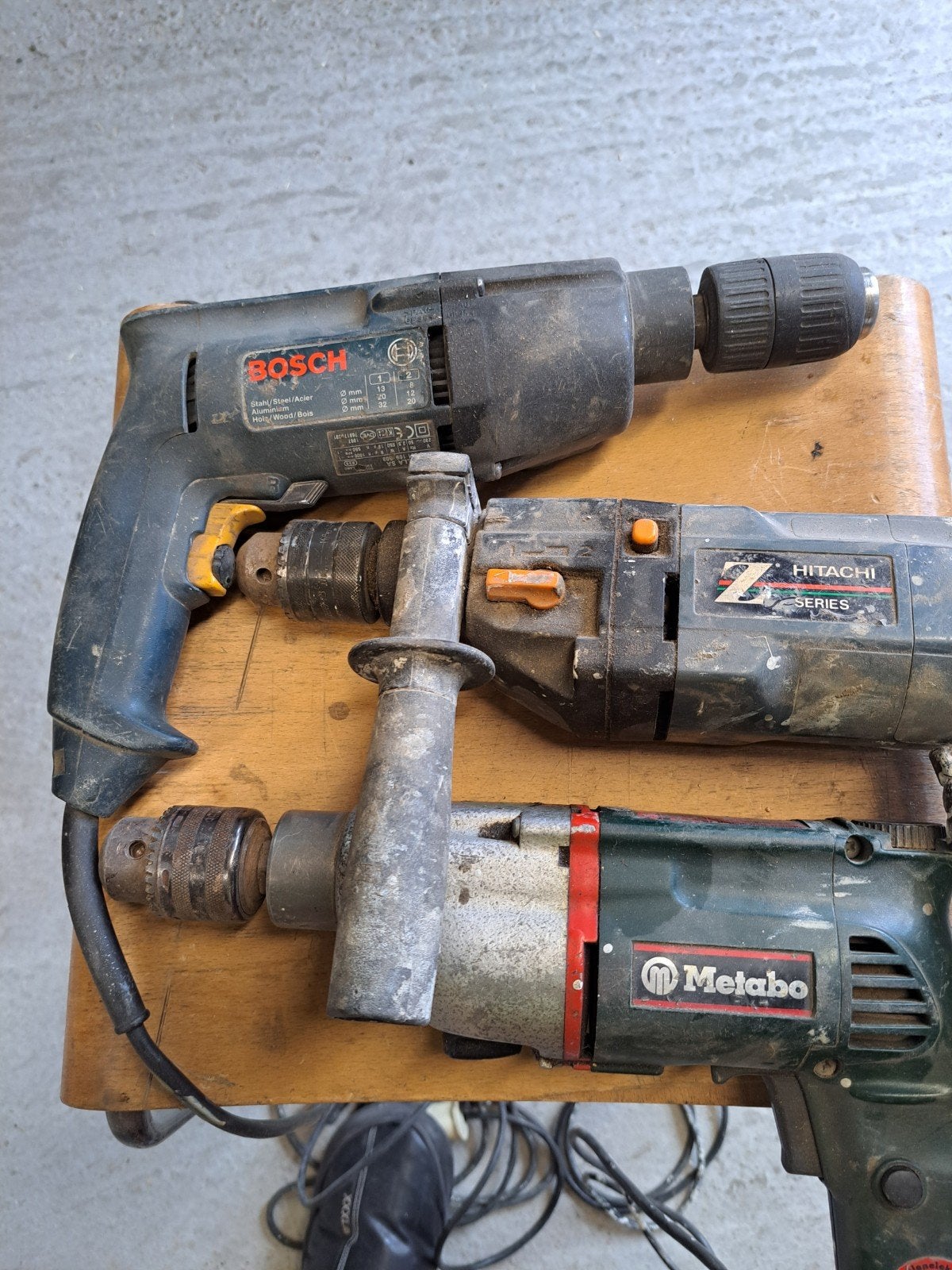 3x boormachine izgst, Ophalen of Verzenden, Gebruikt, Boormachine