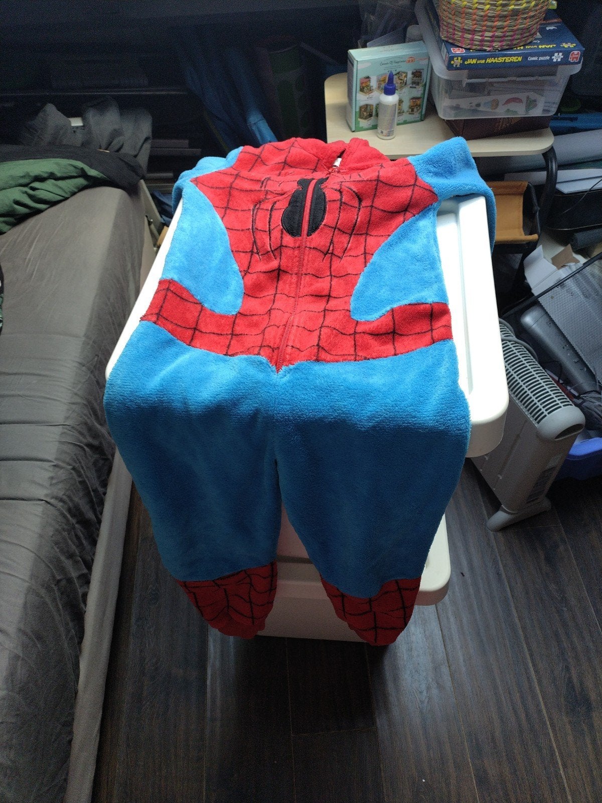 Spiderman Onesie 122-128 (7/8 jaar), Ophalen of Verzenden, Zo goed als nieuw, 122 t/m 128, Jongen of Meisje