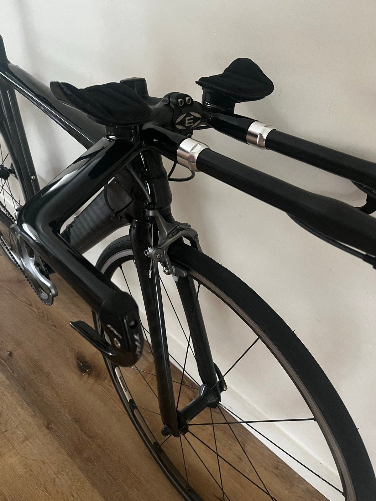 Tijdritfiets / Triathlonfiets Shimano Ultegra, Fietsen en Brommers, Fietsen | Racefietsen, 28 inch, Carbon, Velgrem, Zo goed als nieuw