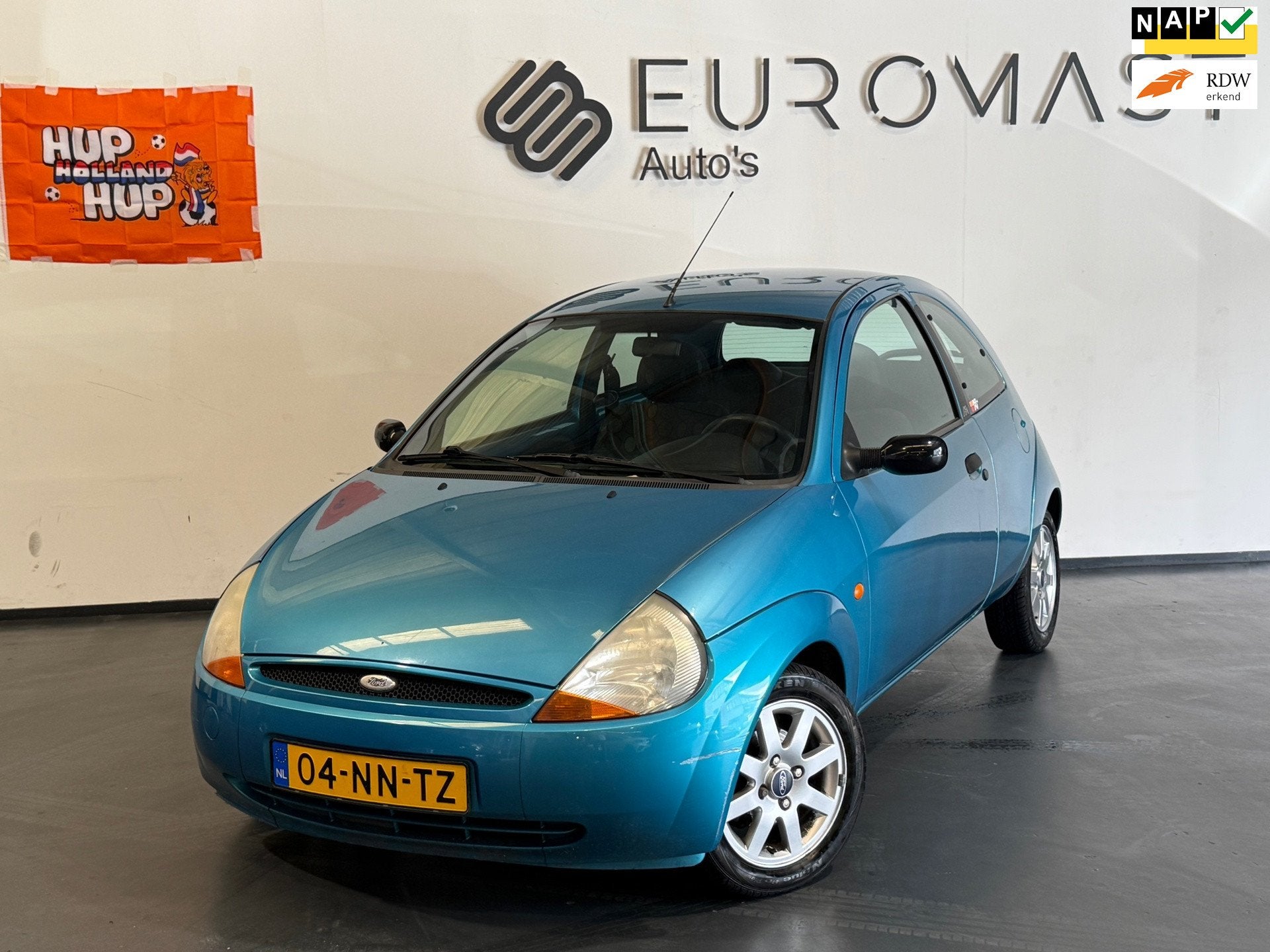 Ford Ka 1.3 Cremer Airco Elektrische Ramen Nieuwe Apk, Auto's, Ford, Voorwielaandrijving, 1299 cc, Gebruikt, 31 €/maand