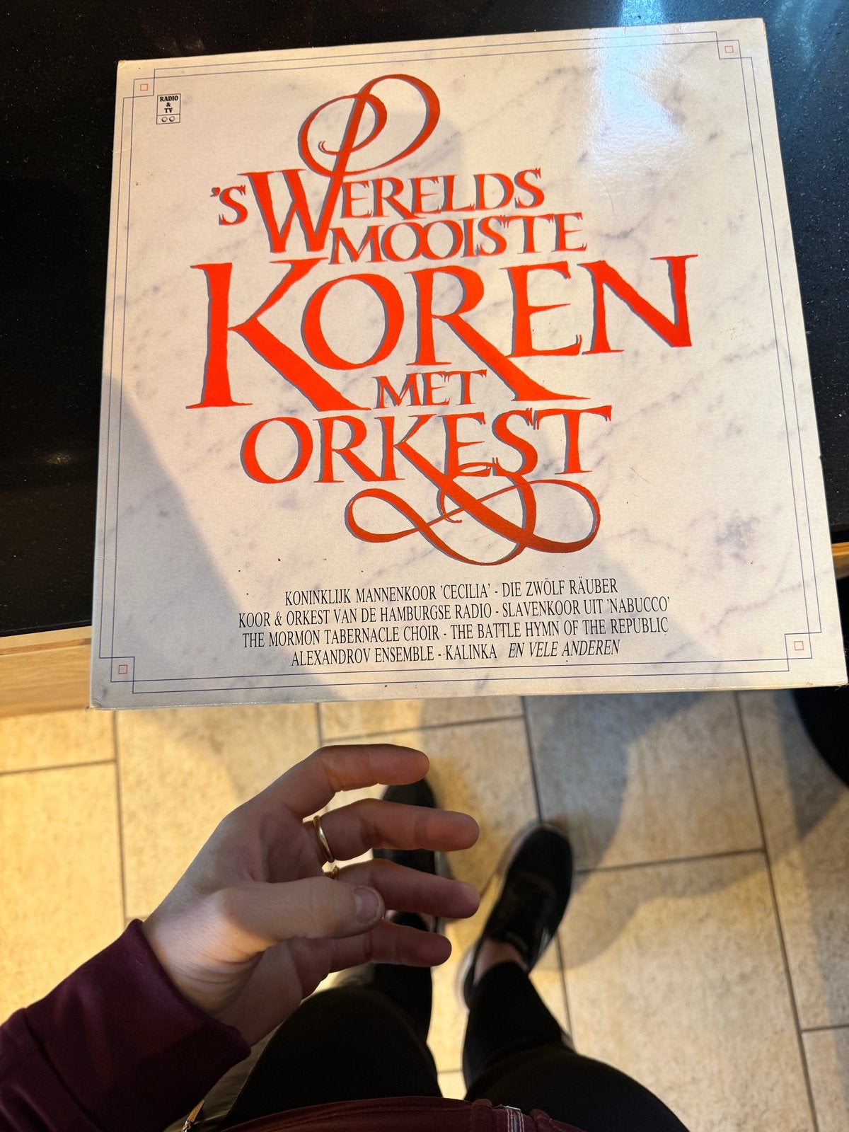 S' Werelds Mooiste Koren Met Orkest LP, LP, Gebruikt, Ophalen of Verzenden, 12 inch