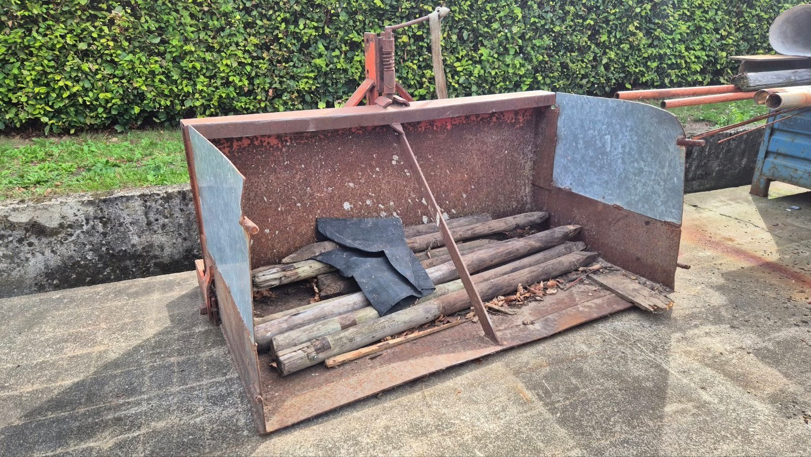 Grondbak voor tractor - Robuust en veelzijdig, Ophalen of Verzenden, Akkerbouw, Grondbewerking