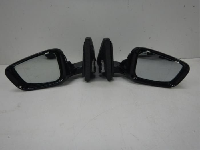 BMW 3-Serie G20 / G21 shadowline spiegelset Inklapbaar met g, Ophalen of Verzenden, Gebruikt