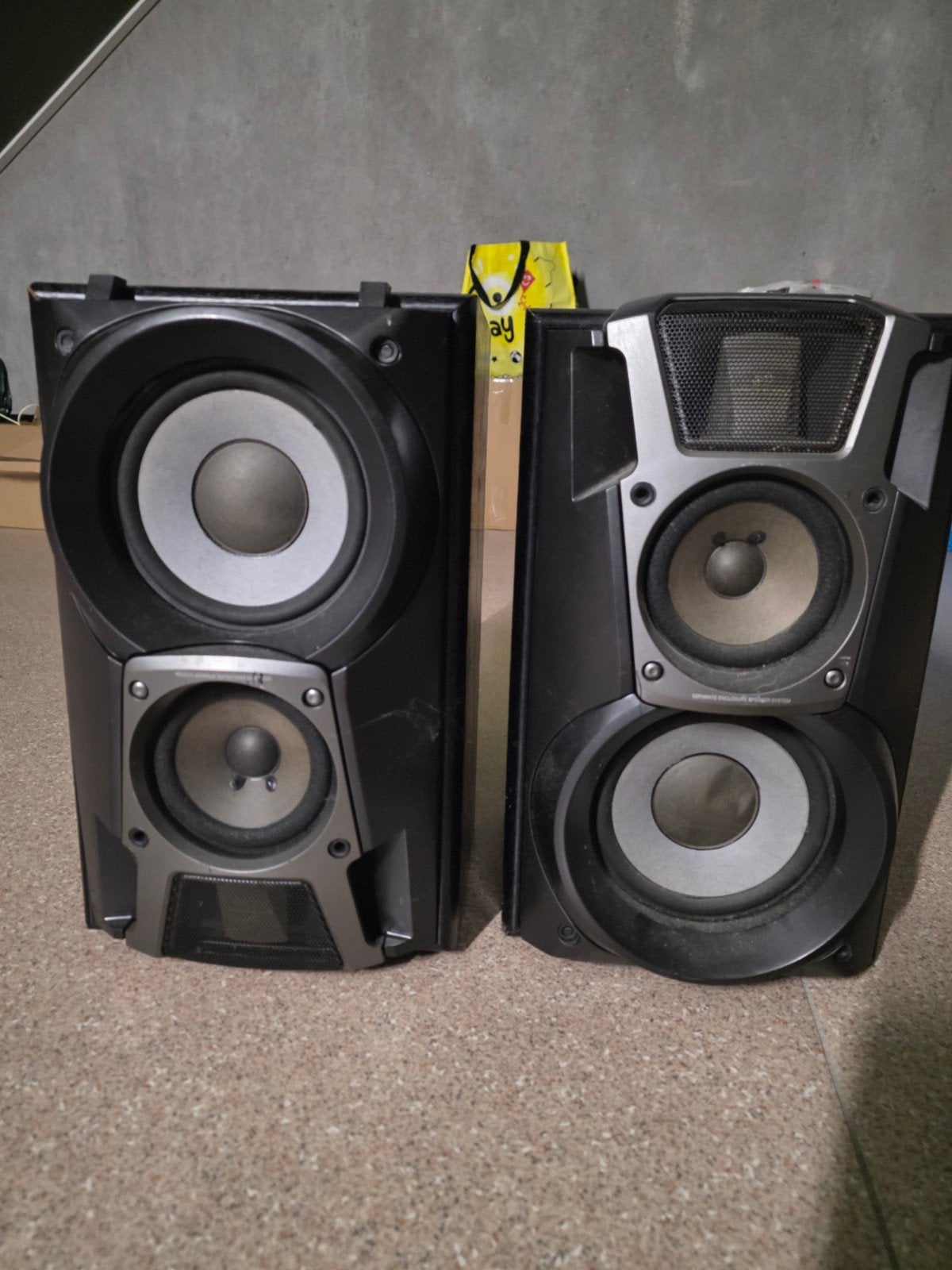 Technics SB-EH600 Speakerset - Zo goed als nieuw, Audio, Tv en Foto, Ophalen