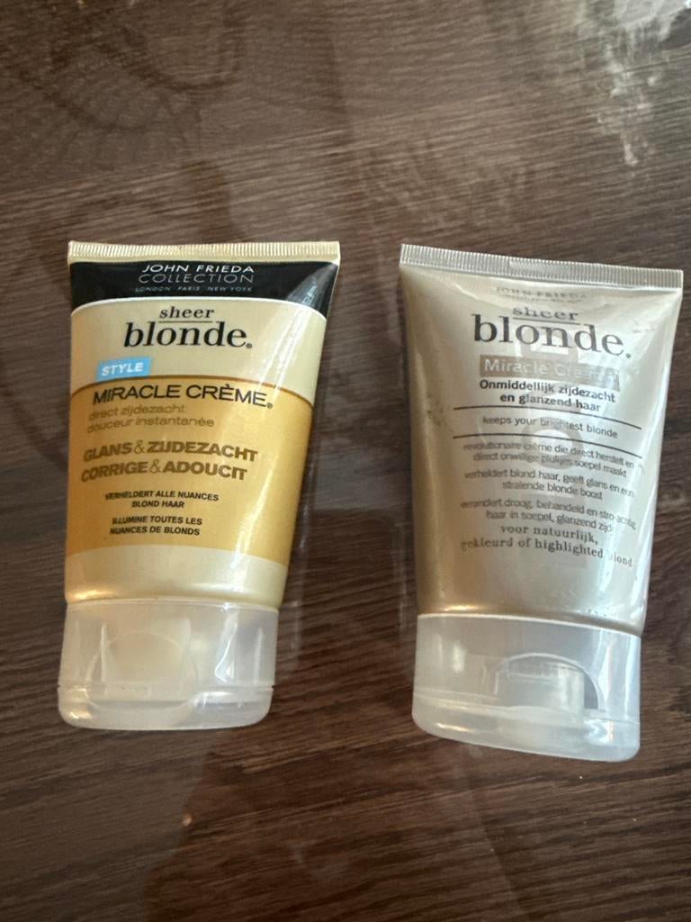John Frieda Sheer Blonde Gleam Crème Instant Silkener, Ophalen of Verzenden, Nieuw, Haarverzorger of -hersteller
