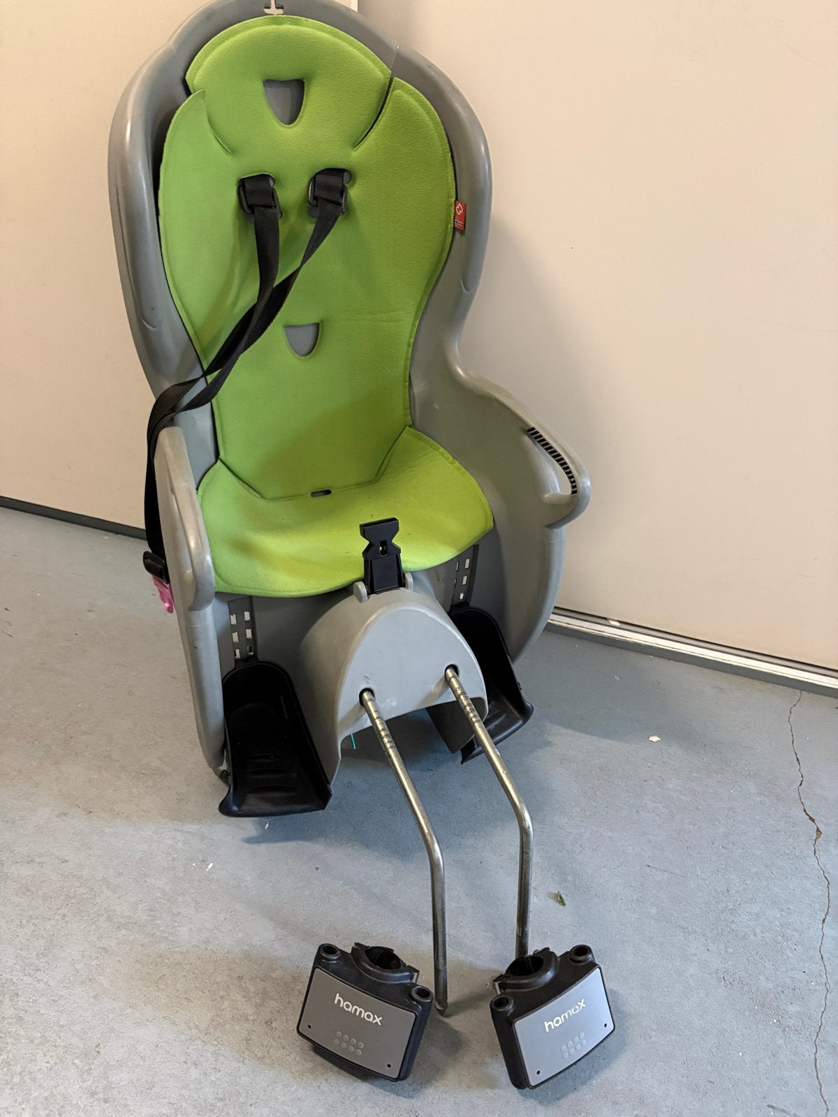 Hamax Fietsstoeltje Achter, Ophalen, Achterzitje, 0 t/m 13 kg, Gebruikt