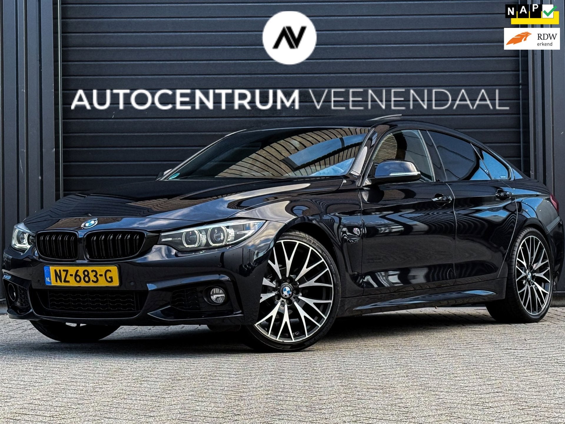 BMW 4-serie Gran Coupé 420i High Executive 3X M-Sport SCHUI, Auto's, Automaat, Achterwielaandrijving, Gebruikt, Euro 6
