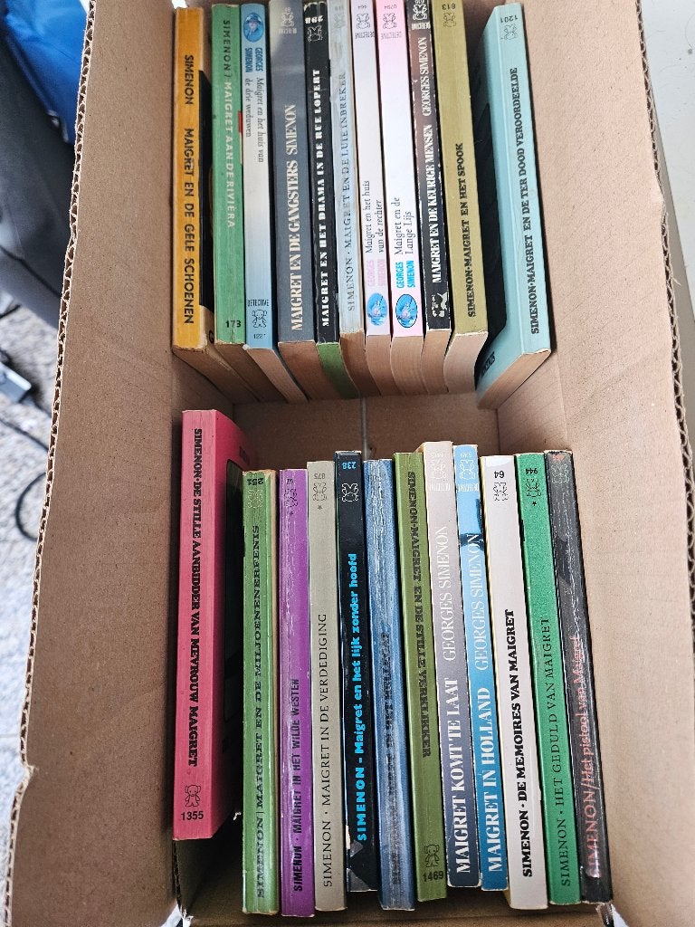 serie pockets George Simenon, Ophalen of Verzenden, Gelezen