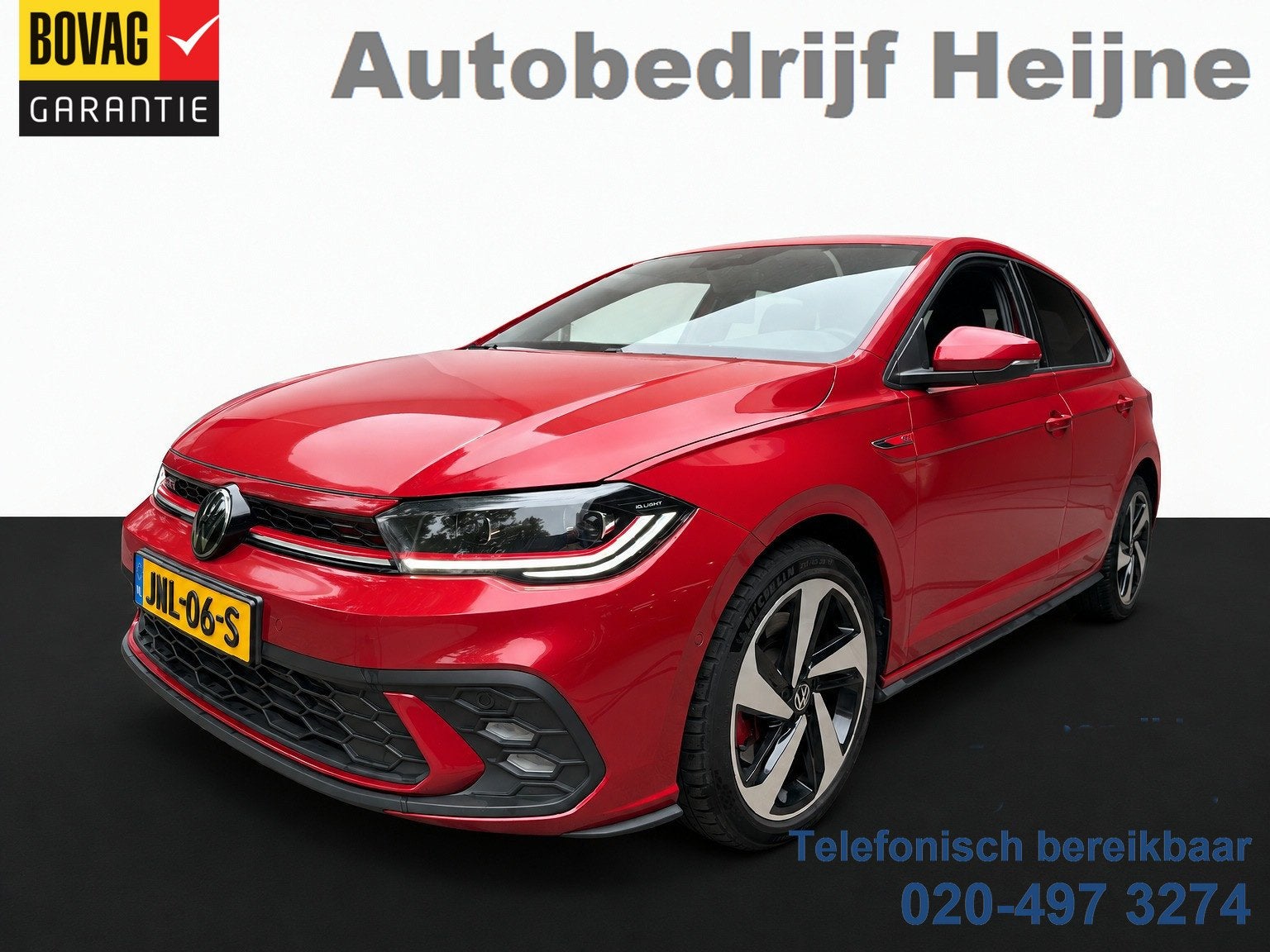 Volkswagen Polo GTI 2.0 TSI 210PK DSG SPORT VIRTUAL/LED/CARP, Auto's, 15 km/l, Gebruikt, 4 cilinders, Origineel Nederlands