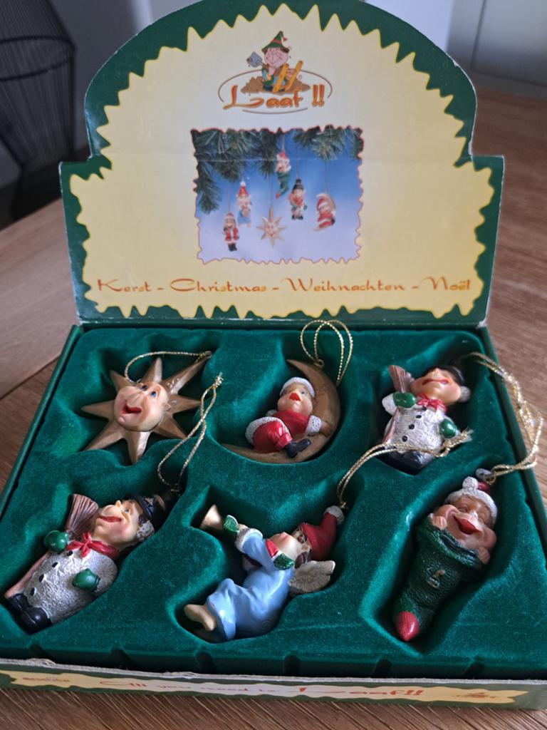 Laaf - kerst set met 6 hangers, Ophalen, Zo goed als nieuw