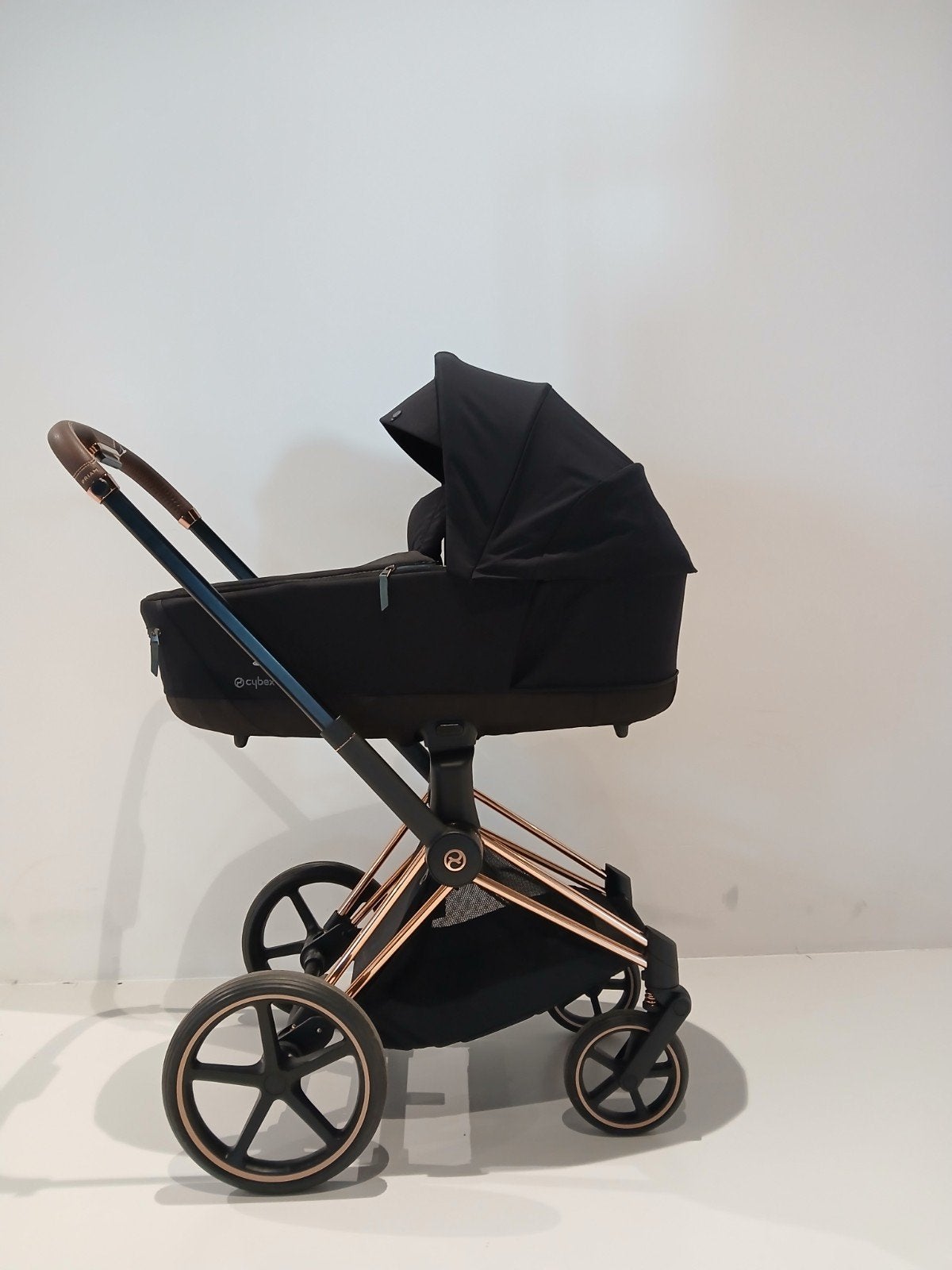 Cybex Priam Kinderwagen 2-in-1 rose/black, Kinderen en Baby's, Buggy's, Ophalen, Zo goed als nieuw, Voetenzak