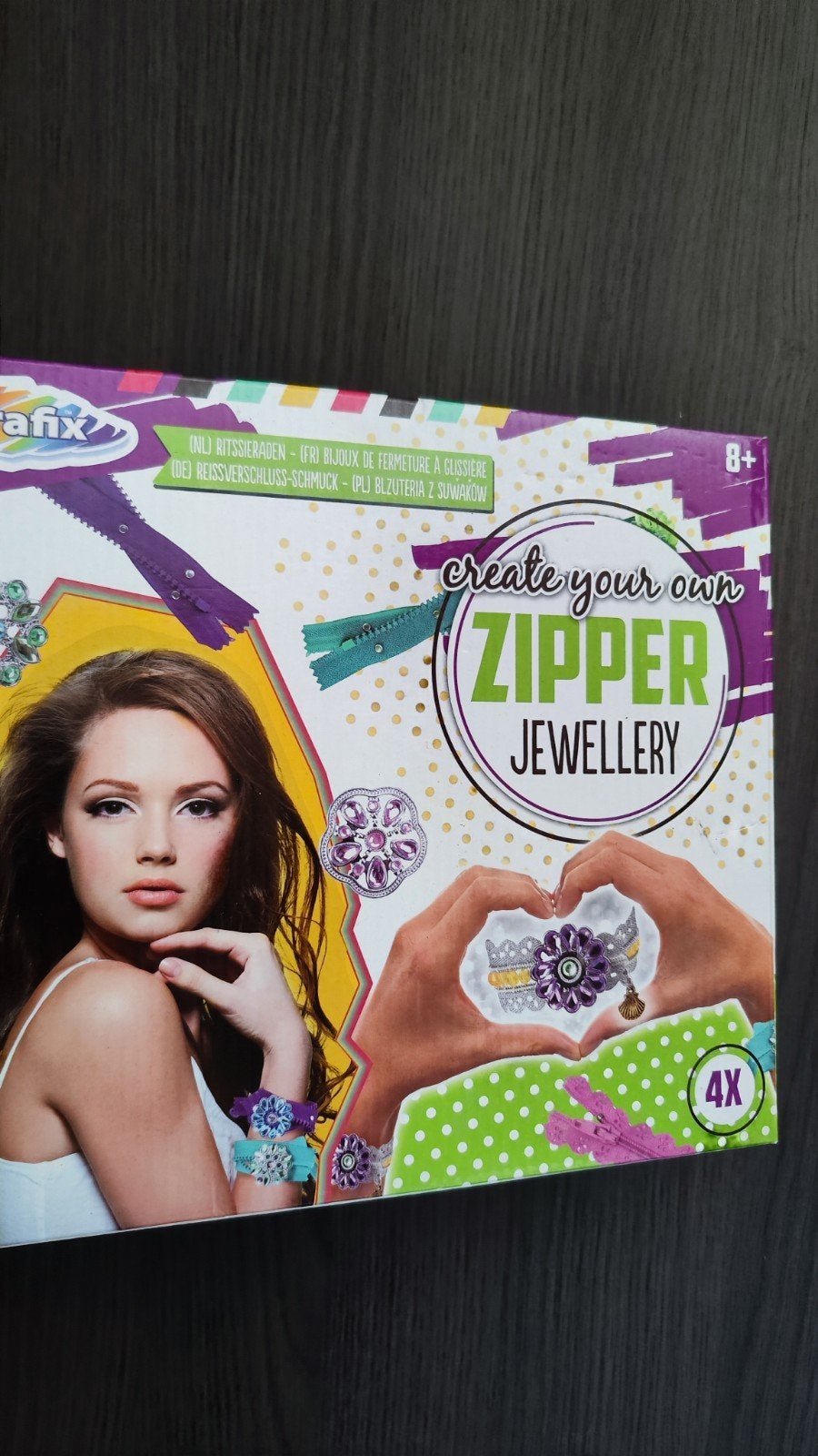 Grafix DIY Rits Sieraden Set - Nieuw in Verpakking, Ophalen of Verzenden, Nieuw, Overige typen