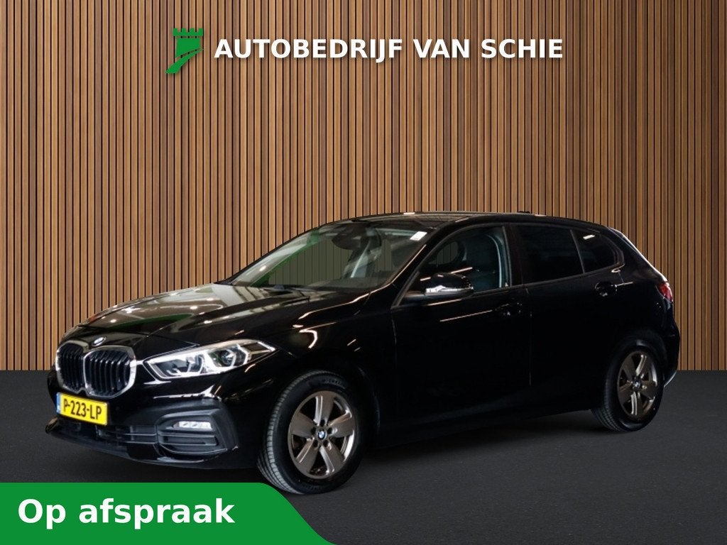 BMW 1-serie 118i Business Edition 1e-Eig. & Dealer-Onderh BO, Auto's, 12 maanden, Gebruikt, Zwart, Bedrijf