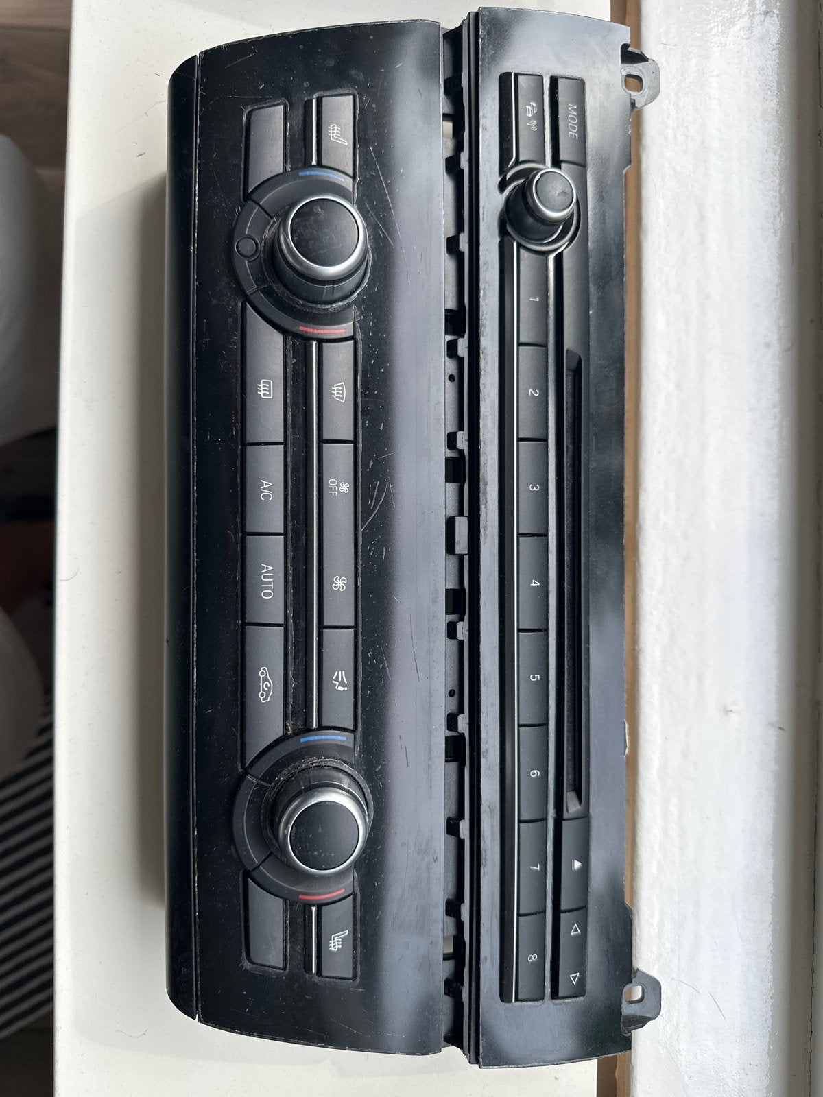 BMW F10 Climate Control Unit & Radio Control Panel, Ophalen, Gebruikt, BMW